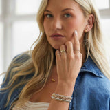 Mixed Metal Bracelet Stack