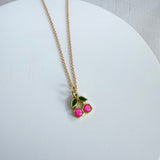 Cherry Charm Necklace (Kids)