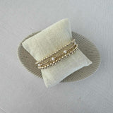 Infinity Pearl Bracelet Stack