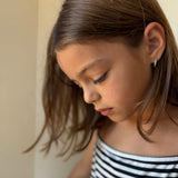 Turquoise Huggie Hoops