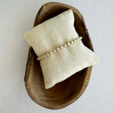 Ribbed Bead Bracelet