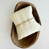 Ribbed Bead Bracelet