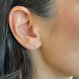 Bow Studs - 14k Solid Gold