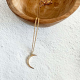 Crescent Moon Necklace