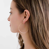 Half Moon Hoops - 14k Gold Filled