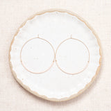 Half Moon Hoops - 14k Gold Filled