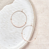 Half Moon Hoops - 14k Gold Filled