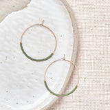 Half Moon Hoops - 14k Gold Filled