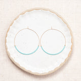 Half Moon Hoops - 14k Gold Filled