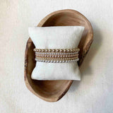 Mixed Metal Bracelet Stack