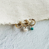 Trifecta Huggie Hoops