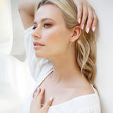 Half Moon Hoops - 14k Gold Filled