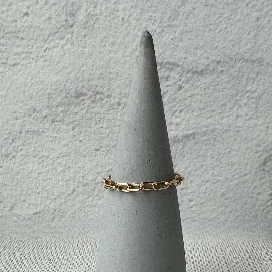 Paperclip Chain Ring – Hayden B. Jewelry