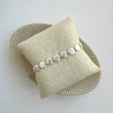 Halo Pearl Bracelet