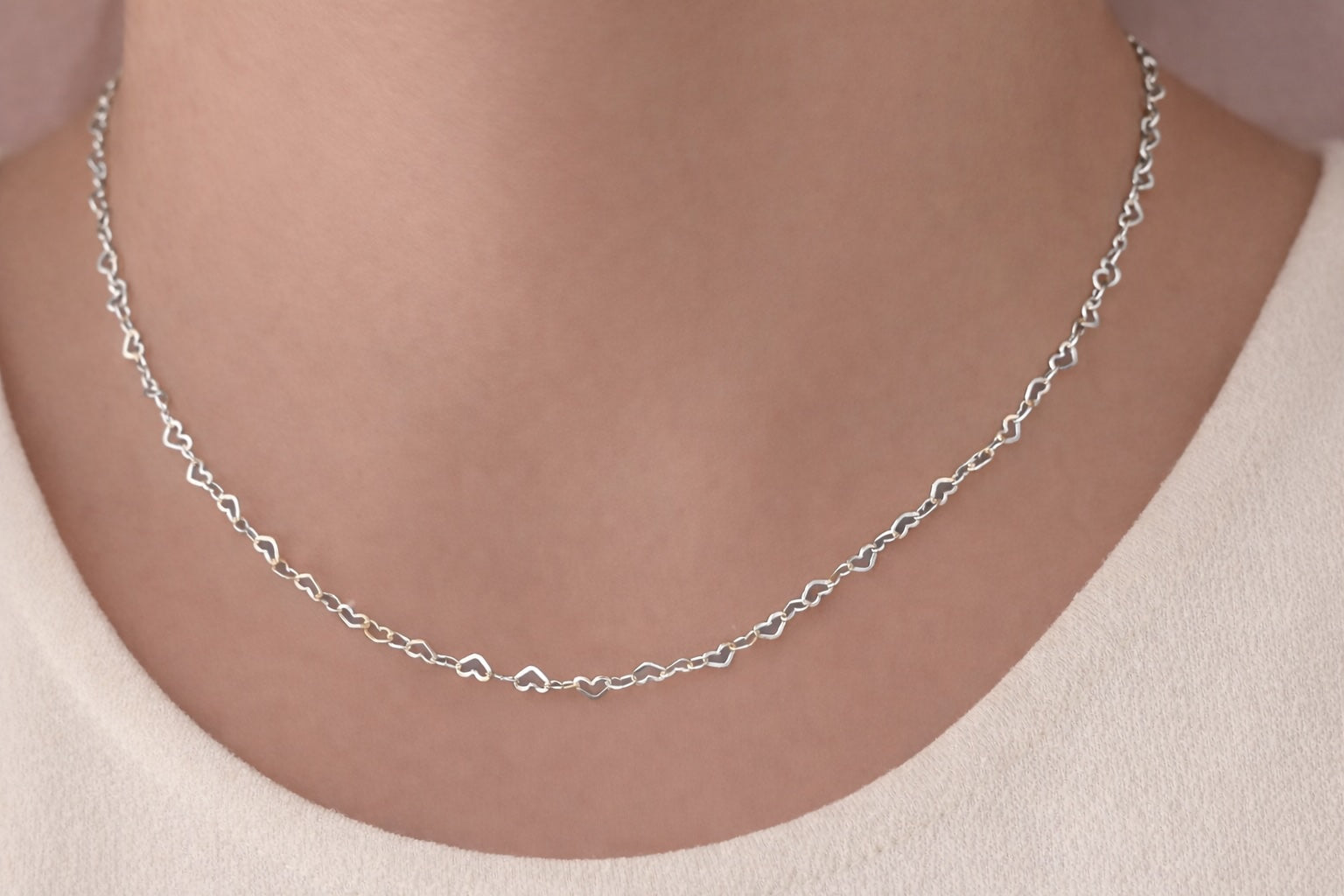 Heart Chain Necklace