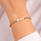 Triple Pearl Bracelet