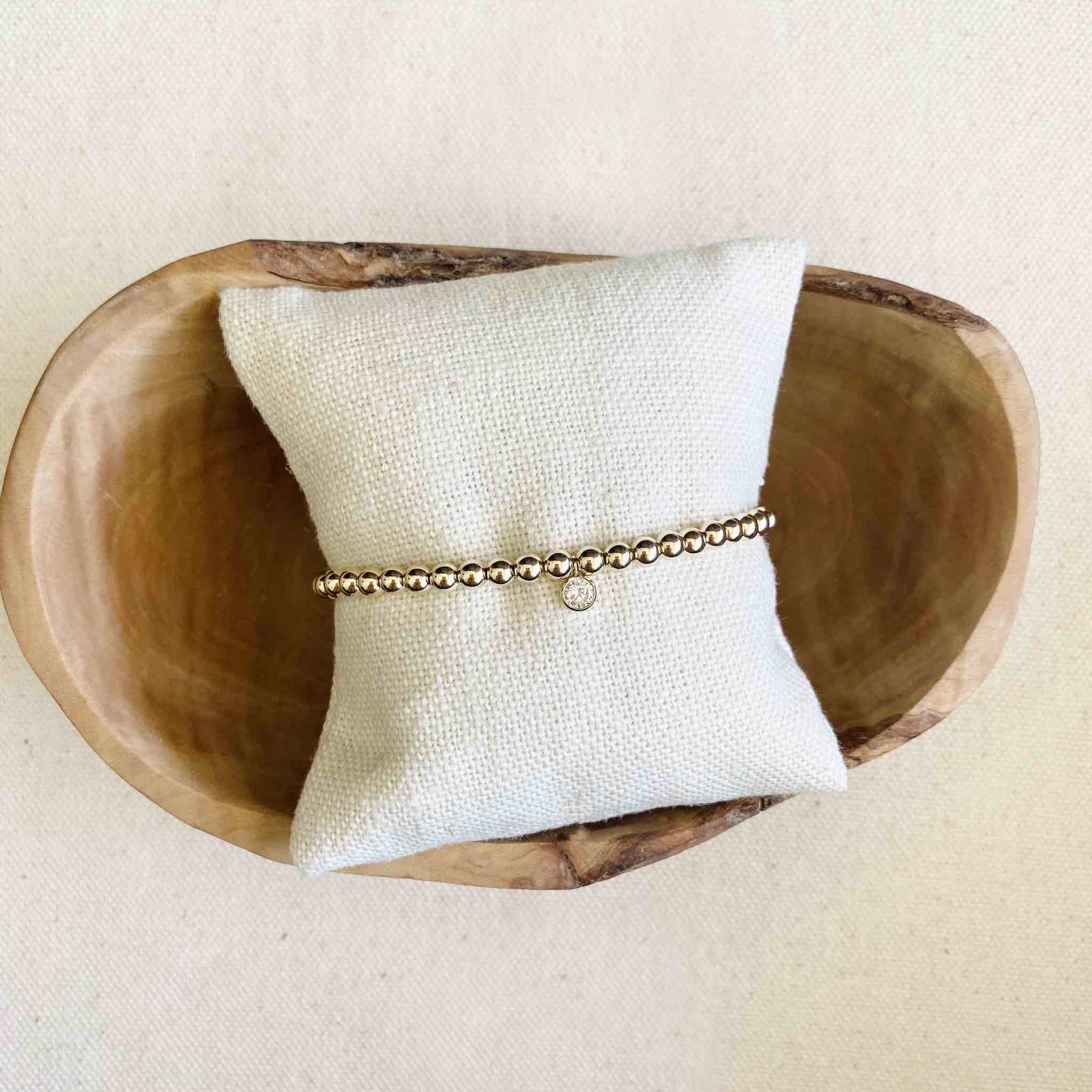 Halo Pearl Bracelet