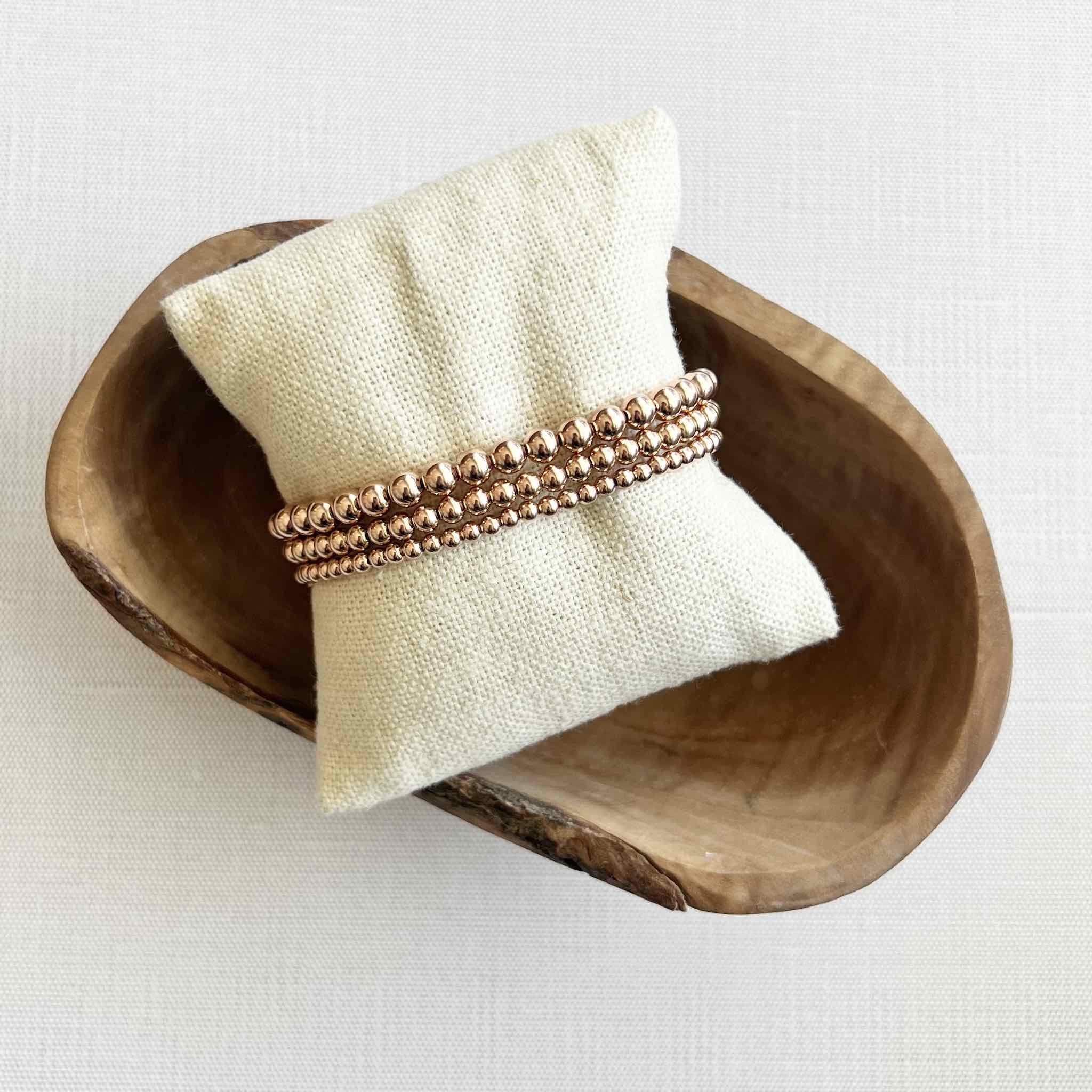 Love Trinity Stack Trinity Bracelet Stack – Hayden B. Jewelry